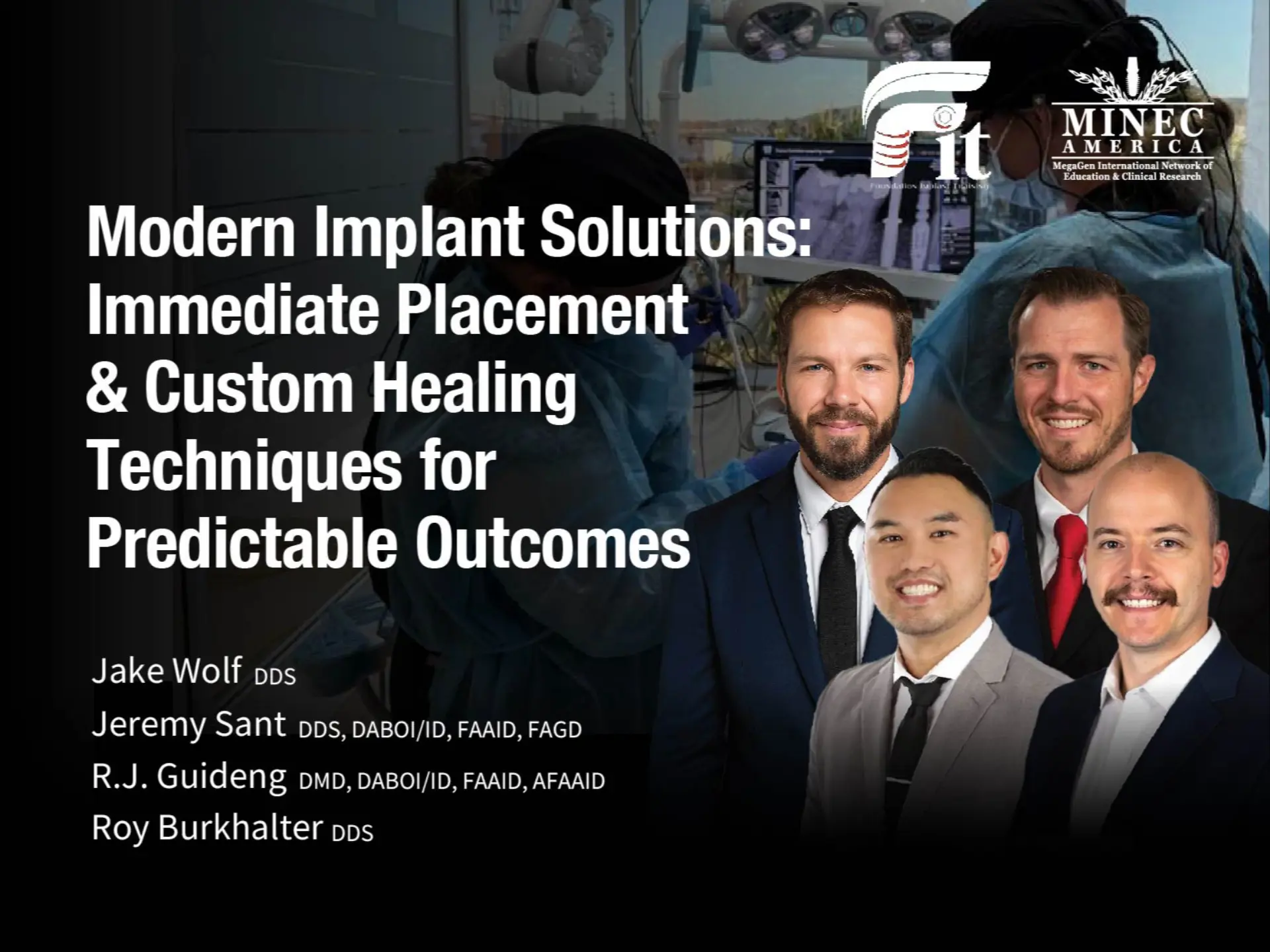 Modern Implant Solutions: Immediate Placement & Custom Healing Techniques for Predictable Outcomes